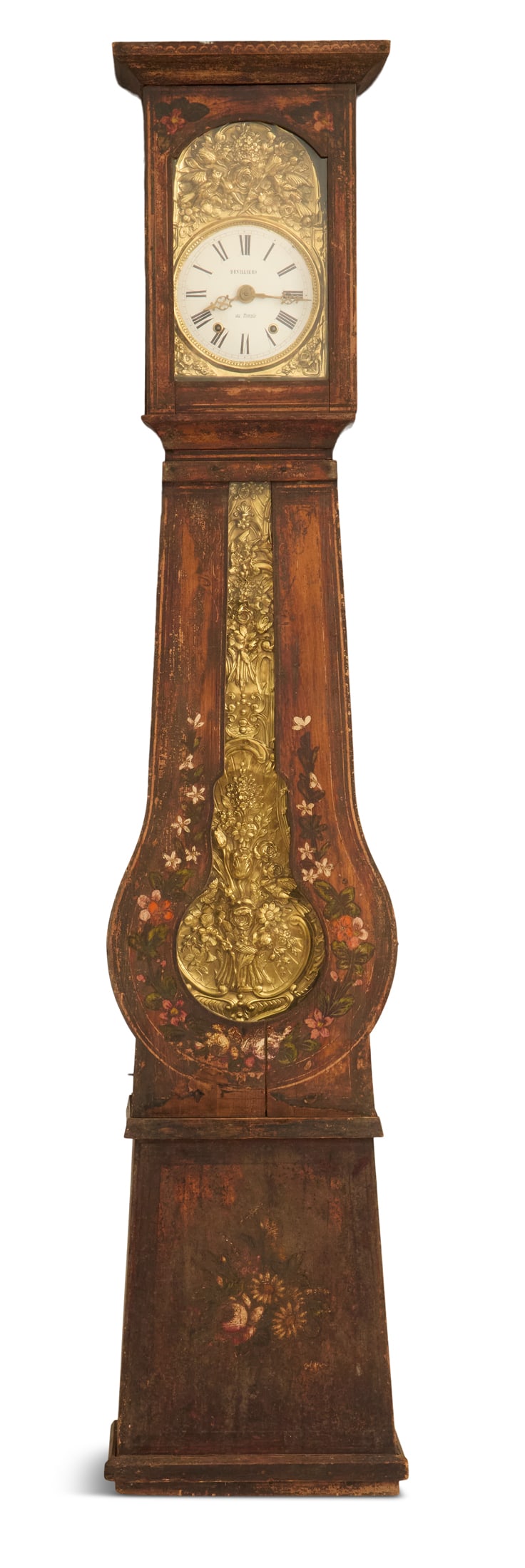 French Polychrome Morbier Tall Clock (1 of 4)