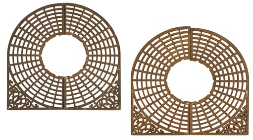 Cast-Iron Garden Floor Elements