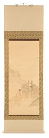Fine Japanese Hanging Scroll of a Samurai