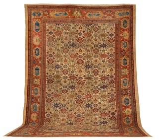 Antique Sultanabad Carpet