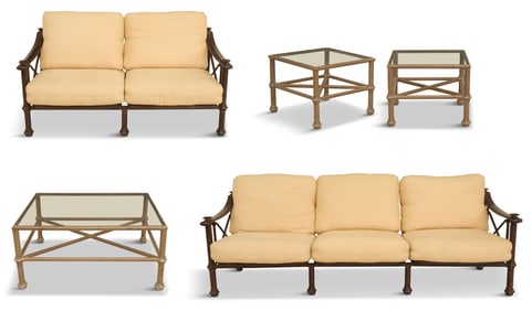 Brown Jordan "Campaign Grande" Garden Furniture