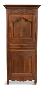 French Provincial Mahogany Bonnetiere