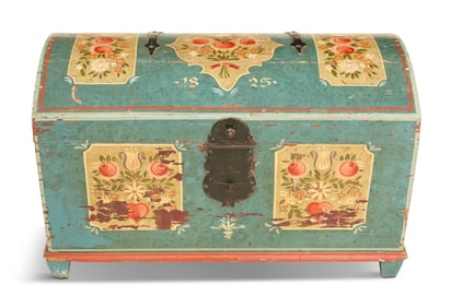 Swedish Polychrome Trunk