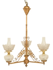 American Aesthetic Movement Chandelier