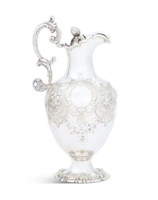 Victorian Silverplate Ewer