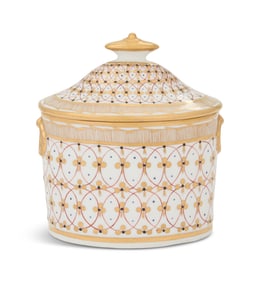 English Minton Covered Sugar Box