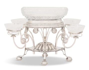 William IV Silverplate Epergne