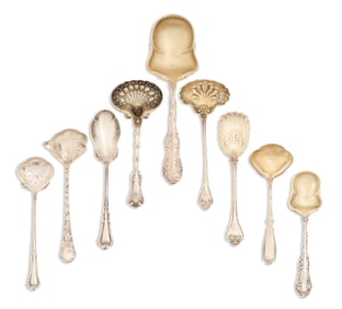 American Gilded Age Sterling Serving Pieces