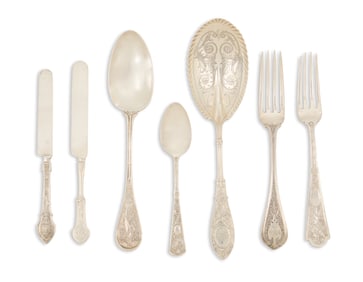American Aesthetic Period Sterling Flatware