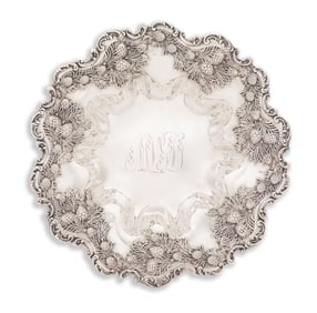 American Sterling Silver Center "Pinecone" Bowl