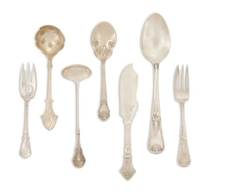 American Gilded Age Sterling Silver Flatware
