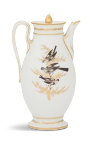 French Paris Porcelain Coffeepot