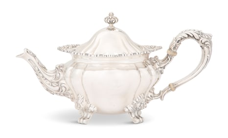 Durgin Sterling Silver Teapot