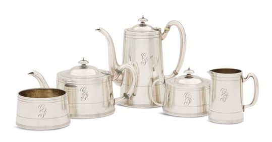 Frank W. Smith Co. Sterling Silver Tea Set
