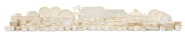 Extensive Collection of Anneau d'Or Porcelain