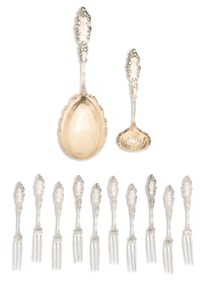 Gorham "Luxembourg" Sterling Strawberry Set