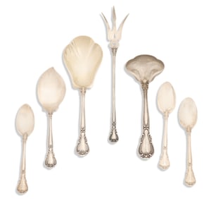 Seven Pieces of Gorham “Chantilly?? Flatware