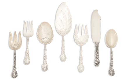 Seven Gorham "Versailles" Serving Pieces