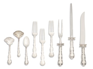 Gorham "Strasbourg" Sterling Silver Flatware