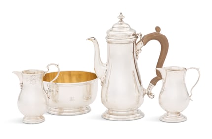 English George II-Style Silver Tableware