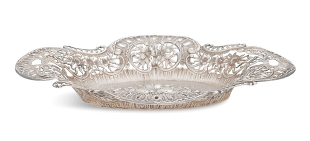 German Sterling Silver Fruit Bowl