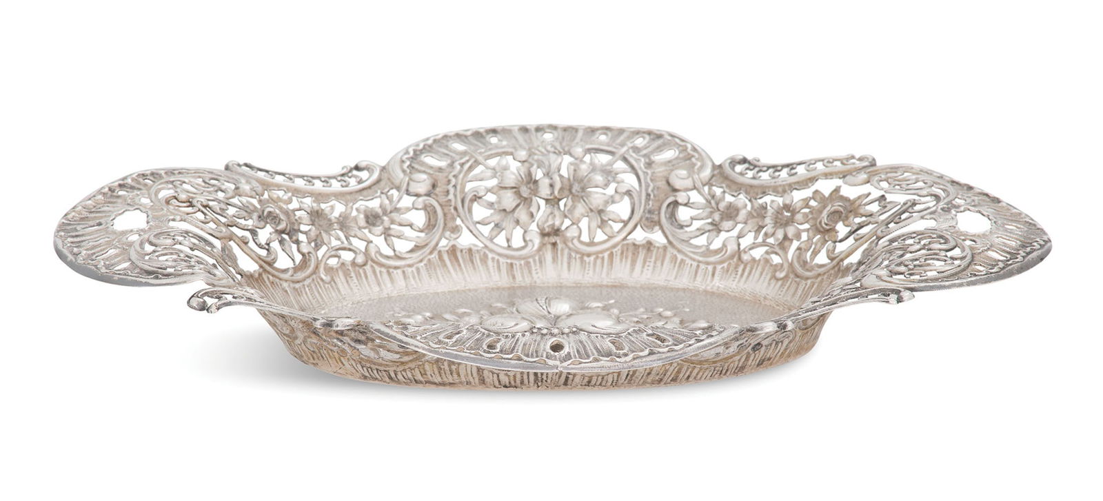 German Sterling Silver Fruit Bowl (1 of 2)