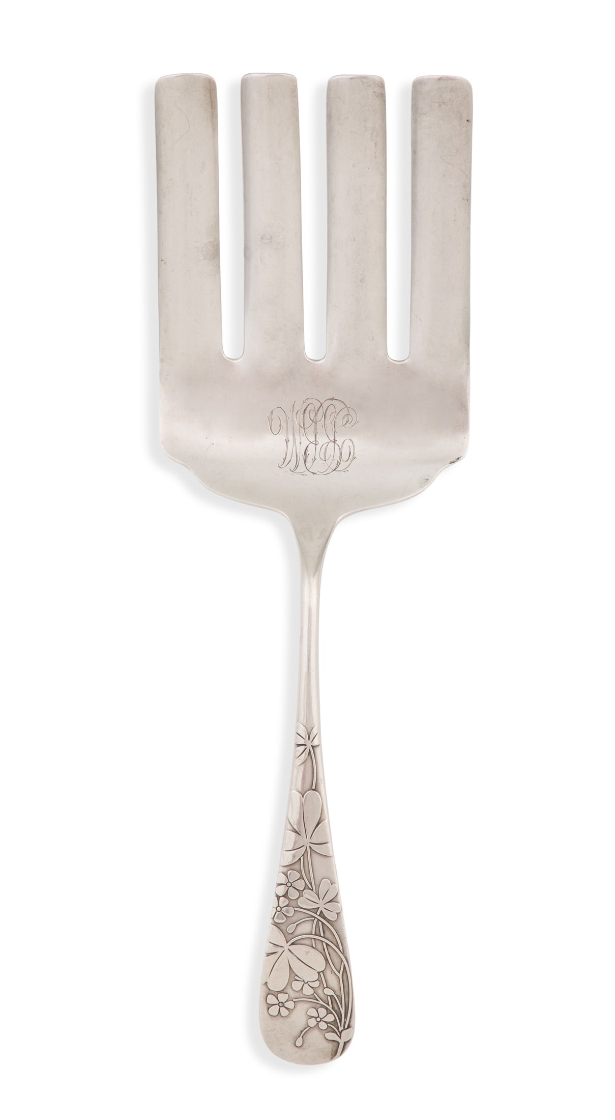F. M. Whiting "Oxalis" Sterling Asparagus Server (1 of 3)