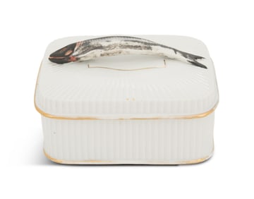Austrian Porcelain Sardine Box