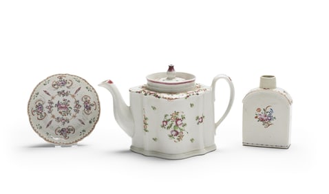 Three Pieces of English Porcelain