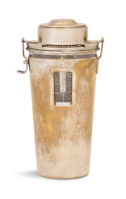 Ghiso "The Barman" Silverplate Cocktail Shaker
