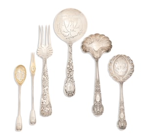 Six Tiffany & Co. Sterling Silver Serving Pieces