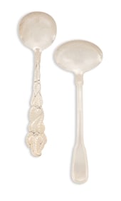 Two Tiffany & Co. Sterling Silver Gravy Ladles