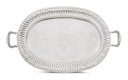 Mexican Sterling Silver Tea Tray
