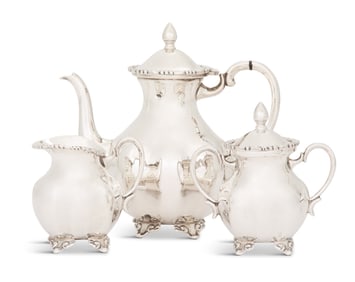 Mexican Sterling Silver Coffee Set