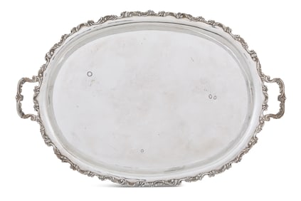 Mexican Sterling Silver Tea Tray