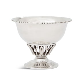 Mexican Sterling Silver Footed Bowl