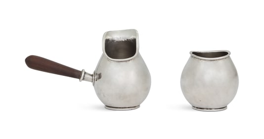 Los Castillo Sterling Silver Cream and Sugar Set