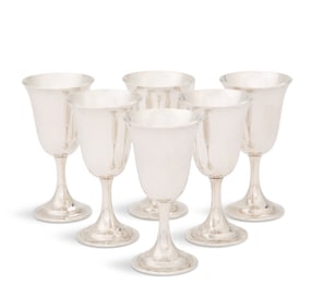 "Lord Saybrook" Sterling Water Goblets