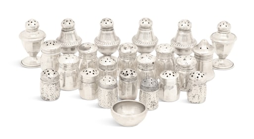 Large Collection of Individual Place Casters