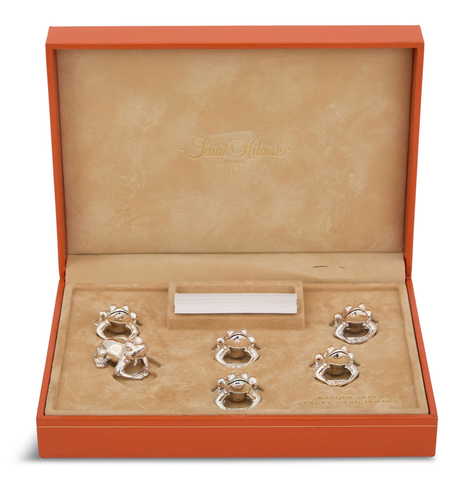 Saint Hilaire Silverplate Place Card Holders (1 of 3)