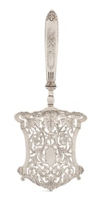 French Silver Asparagus Server