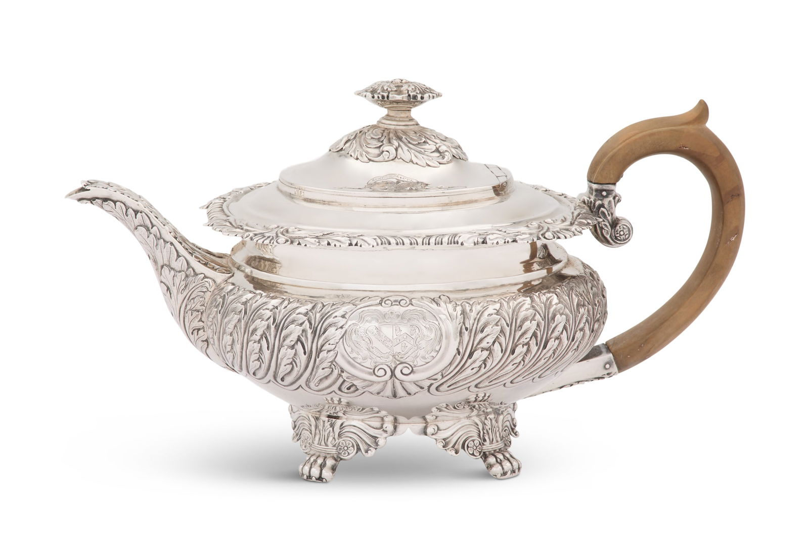 Regency Sterling Silver Teapot (1 of 5)