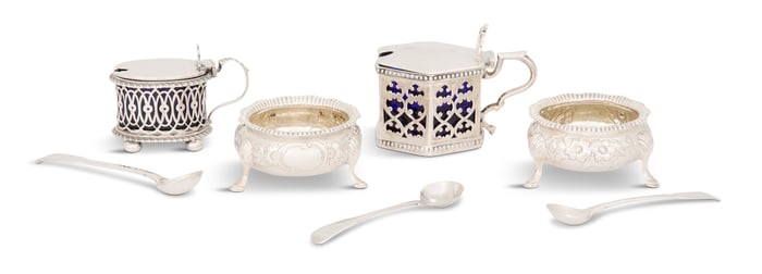 19th-Century Small English Tableware