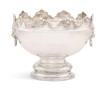 Large Silverplate Punchbowl