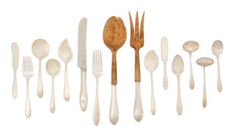 American Colonial Revival Sterling Flatware