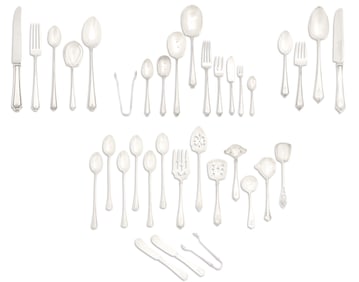 American Colonial Revival Sterling Flatware