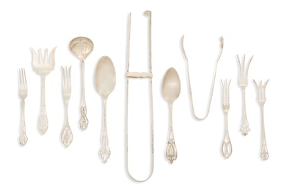 American Colonial Revival Sterling Flatware