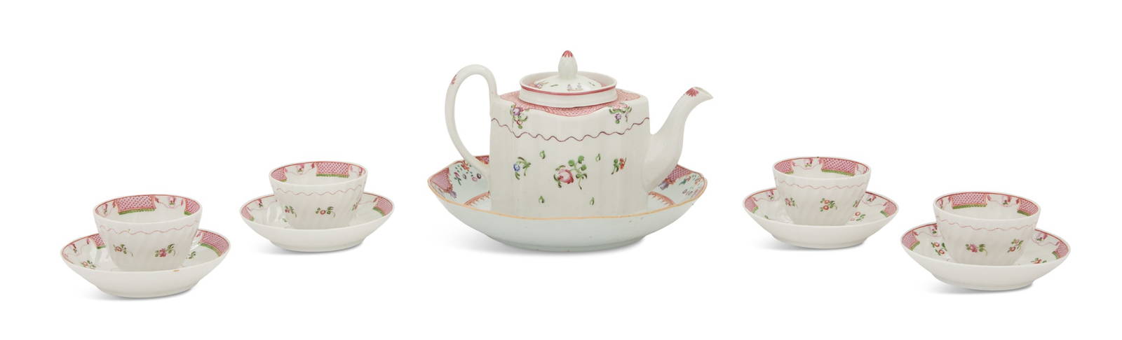 Collection of Porcelain Tea Wares