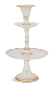 French Porcelain Dessert Stand