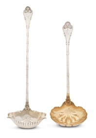 Two Whiting "Empire" Sterling Silver Punch Ladles